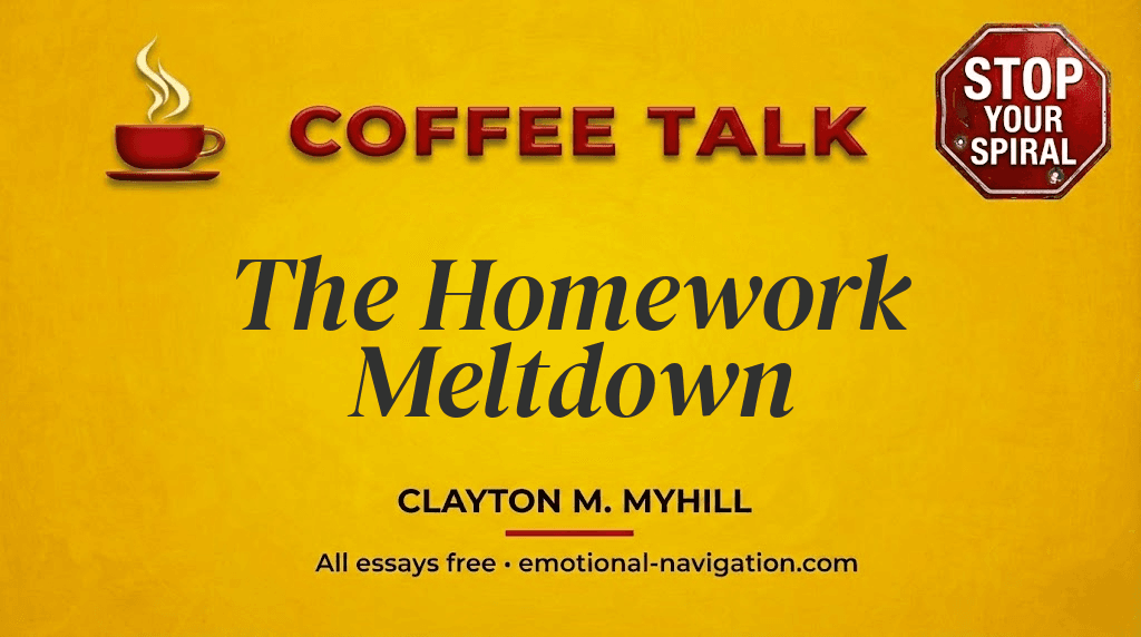 The Homework Meltdown
