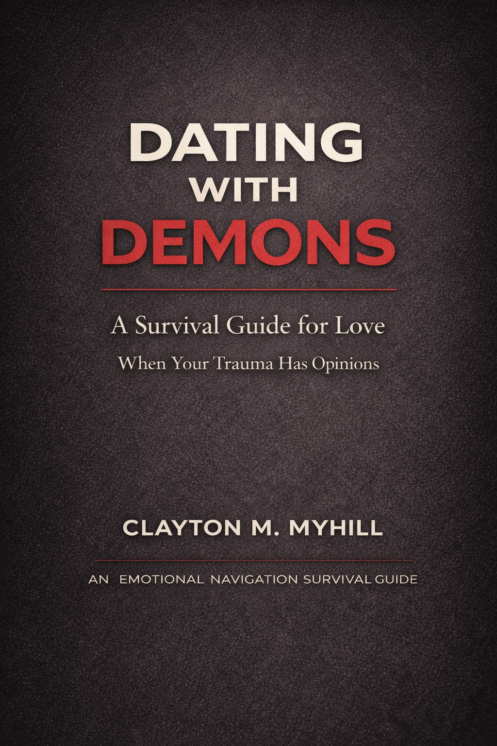 Dating With Demons — book cover